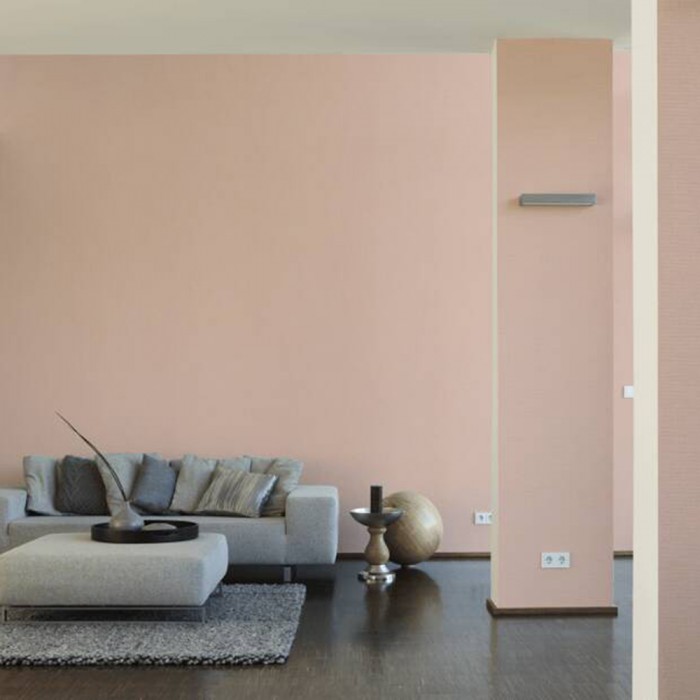 Ταπετσαρία Τοίχου 0.53x10.05m A.S. Création Styleguide Colours 2024 «Uni, Pink» 387125