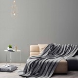 Ταπετσαρία Τοίχου 0.53x10.05m A.S. Création by «Livingwalls» Styleguide Colours 2024 «Uni, Grey» 785572