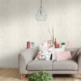 Ταπετσαρία Τοίχου 0.53x10.05m A.S. Création by «Livingwalls» Styleguide Jung 2024 «Floral, Grey, Metallic, Pink, Silver» 372671