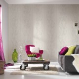 Ταπετσαρία Τοίχου 0.53x10.05m A.S. Création by «Livingwalls» Styleguide Jung 2024 «Floral, Grey, Metallic, Pink, Silver» 372671