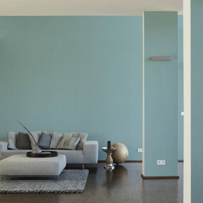 Ταπετσαρία Τοίχου 0.53x10.05m A.S. Création by «Livingwalls» Styleguide Jung 2024 «Uni, Blue, Green» 378262