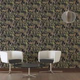 Ταπετσαρία Τοίχου 0.53x10.05m A.S. Création by «Livingwalls» Styleguide Jung 2024 «Floral, Black, Colourful» 379901