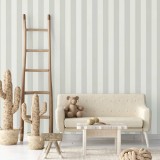 Ταπετσαρία Τοίχου 0.53x10.05m A.S. Création by «Livingwalls» Styleguide Jung 2024 «Stripes, Grey, White» 381012