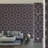 Ταπετσαρία Τοίχου 0.53x10.05m A.S. Création by «Livingwalls» Styleguide Jung 2024 «Graphics, 3D, Black, Grey, Purple, Silver» 386921