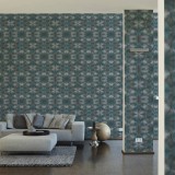 Ταπετσαρία Τοίχου 0.53x10.05m A.S. Création by «Livingwalls» Styleguide Jung 2024 «Graphics, 3D, Black, Blue, Green, Grey» 386924