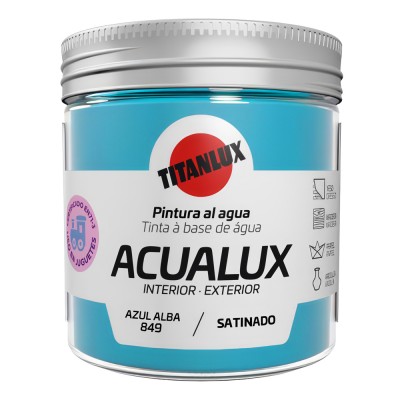 Χρώμα Νερού για Ζωγραφική & Χειροτεχνίες Titan Acualux 849 Satin