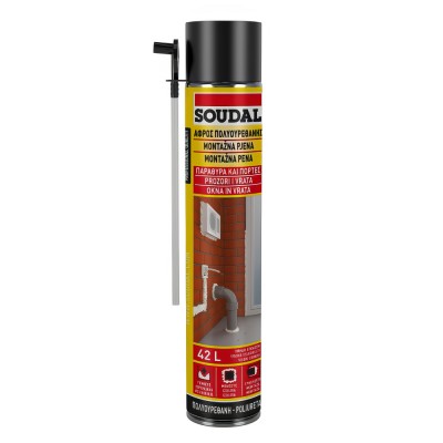 Αφρός Πολυουρεθάνης PU Χειρός 750gr Soudal 42l