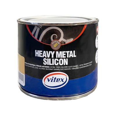 Βερνικόχρωμα Αντισκωριακό 180ml Vitex Heavy Metal Silicon Χρυσό Μεταλιζέ (Gold) 720