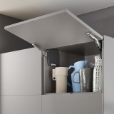 Σύστημα ανύψωσης Blum AVENTOS HK-S σε χρώμα Γκρι Σκούρο