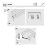 Σύστημα εκμετάλλευσης μπάζας Blum SPACE STEP με βάθος 41cm σε χρώμα Orion grey matt Z95.4100