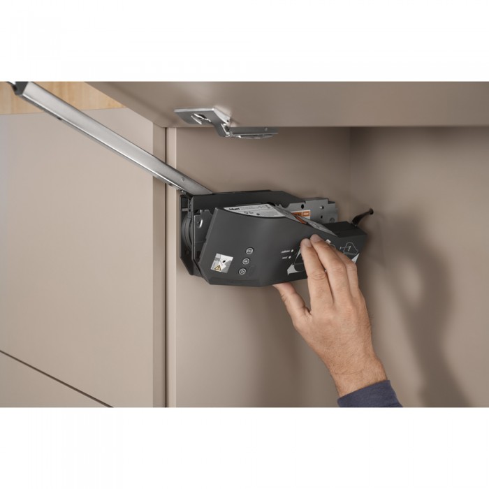 Ηλεκτροκίνητο Σύστημα Ανύψωσης Blum Aventos HF Top με SERVO DRIVE σε χρώμα Silk White