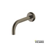 Στόμιο Επίτοιχο Lumiere Vicario 700305-410 Black Brushed