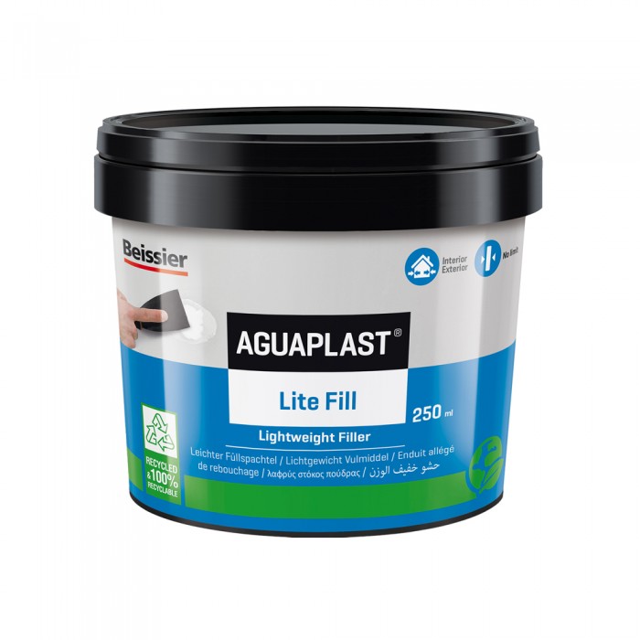 Ελαφρύς στόκος πούδρας Λευκός  Aguaplast Lite Fill 250ml Βeissier 70475-001