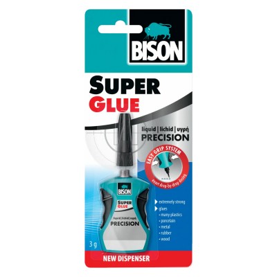 Κόλλα Super Glue Precision BISON 3g