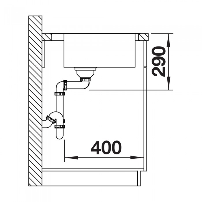 Ανοξείδωτος Νεροχύτης 76x51cm BLANCO σειρά CLARON 700 IF/A Durinox 523394