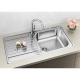 Ανοξείδωτος Νεροχύτης 100x50cm BLANCO σειρά DINAS XL 6 S Brushed Finish 524254