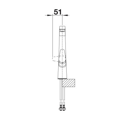 Μπαταρία Κουζίνας BLANCO σειρά AVONA Chrome 521267