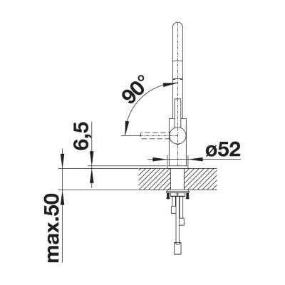 Μπαταρία Κουζίνας BLANCO σειρά CANDOR-S Stainless Steel 523121