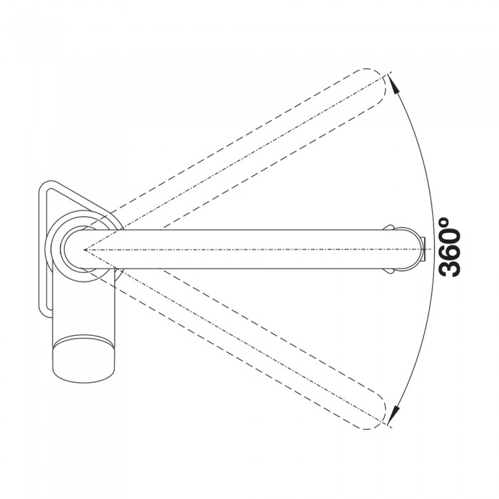 Μπαταρία Κουζίνας με Ντουζ BLANCO σειρά SOLENTA-S PVD Steel 522405