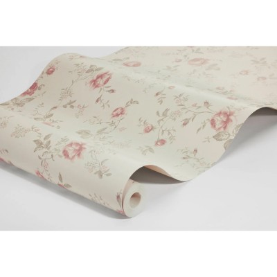 Ταπετσαρία Τοίχου 0.53x10.05m BORASTAPETER NEWBIE Rose Garden Beige 6929