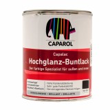 Σιλικονούχο βερνικόχρωμα διαλύτου 750ml Caparol Capalac Hochglanz-Buntlack Ral 9005 (Μαύρο)