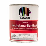 Σιλικονούχο βερνικόχρωμα διαλύτου 750ml Caparol Capalac Hochglanz-Buntlack Λευκό