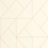 Ταπετσαρία Τοίχου 0.53x10.05m CASADECO ALCHIMIE Subtilite Beige / terracotta 89952323