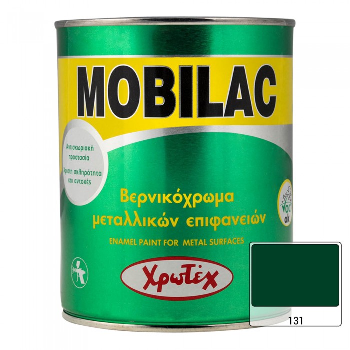 Βερνικόχρωμα μεταλλικών επιφανειών 750ml CHROTEX MOBILAC 131