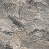 Πάγκος Κουζίνας Δίκουρβος (P2) Egger F093-ST7 Grey Cipollino Marble Διαστάσεων 4.10m Μήκος X 92cm Πλάτος X 4cm Πάχος