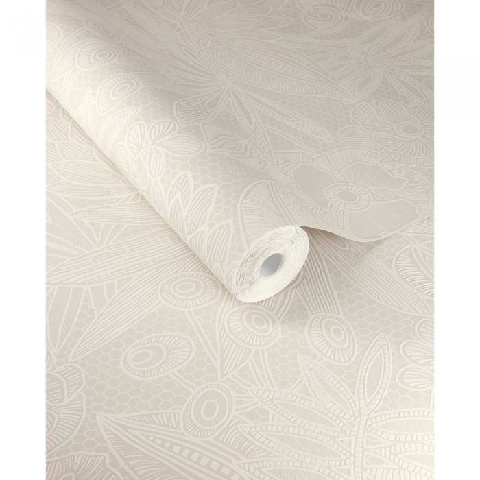 Ταπετσαρία Τοίχου 0.69x10m EIJFFINGER GILDED white/cream 340110