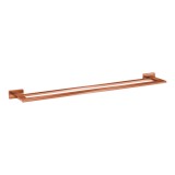 Διπλή πετσετοθήκη 60cm Bronze Art σειρά Genesis 42G1-51 Copper Mat