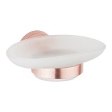 Σαπουνοθήκη Επιτοίχια Bronze Art σειρά Inox304 1030-R1 Rose Gold Mat