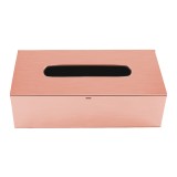 Χαρτομαντηλοθήκη 25x13x8cm Bronze Art σειρά UNIVERSAL INOX 57Z8-R1 Rose Gold Mat