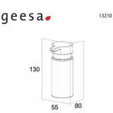 Επικαθήμενος Διανομέας Inox 135ML LANGBERGER TIGER GEESA 13210-111