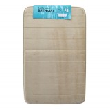 Πατάκι Μπάνιου Memory Foam Μπεζ με PVC 50x80εκ. ANKOR 812523