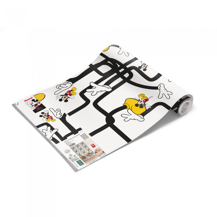 Φωτοταπετσαρία Τοίχου KOMAR "Mickey Mouse Foot Labyrinth" σειρά "DISNEY MARVEL" 200x280cm DX4-006