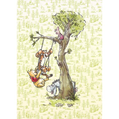 Φωτοταπετσαρία Τοίχου KOMAR "Winnie Pooh in the wood" σειρά "DISNEY MARVEL" 200x280cm DX4-017