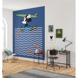 Φωτοταπετσαρία Τοίχου KOMAR "Mickey gone Surfin"' σειρά "DISNEY MARVEL" 200x280cm DX4-025