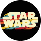 Αυτοκόλλητη Φωτοταπετσαρία Τοίχου KOMAR "Star Wars Typeface" σειρά "DOTS" Ø125cm DD1-030