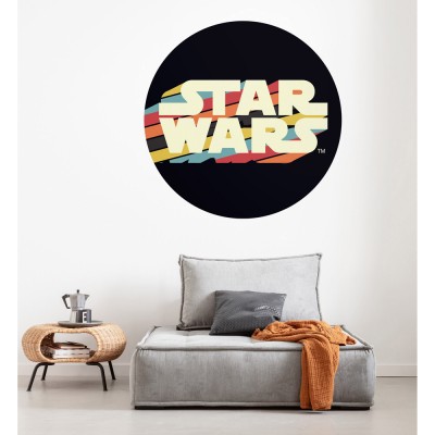 Αυτοκόλλητη Φωτοταπετσαρία Τοίχου KOMAR "Star Wars Typeface" σειρά "DOTS" Ø125cm DD1-030