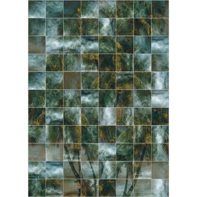 Φωτοταπετσαρία Τοίχου KOMAR "Palm Puzzle" σειρά "ΙΝΚ" 200x280cm INX4-045