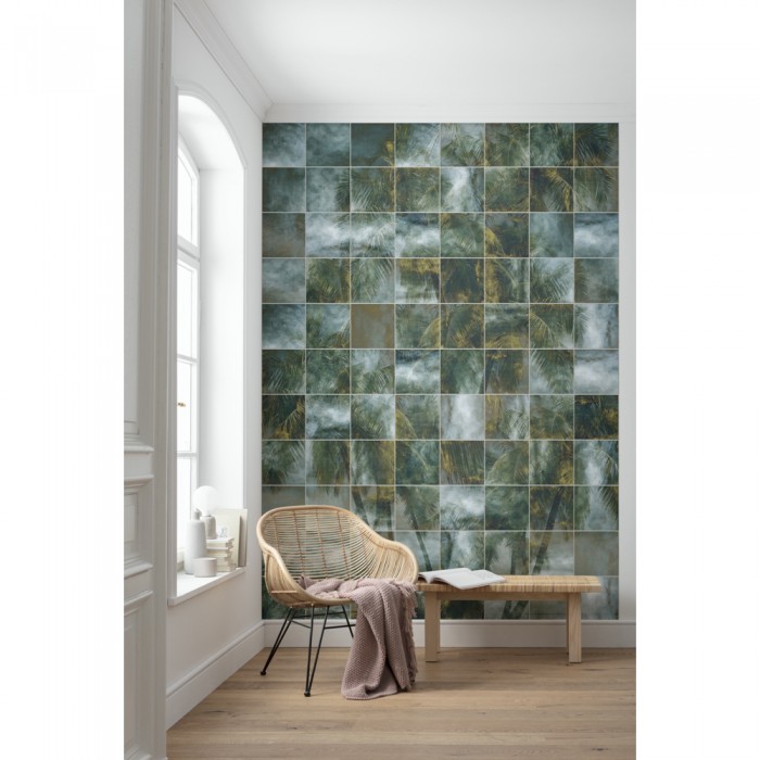 Φωτοταπετσαρία Τοίχου KOMAR "Palm Puzzle" σειρά "ΙΝΚ" 200x280cm INX4-045