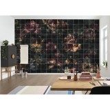 Φωτοταπετσαρία Τοίχου KOMAR "Tiles Flowers" σειρά "ΙΝΚ" 400x280cm INX8-080