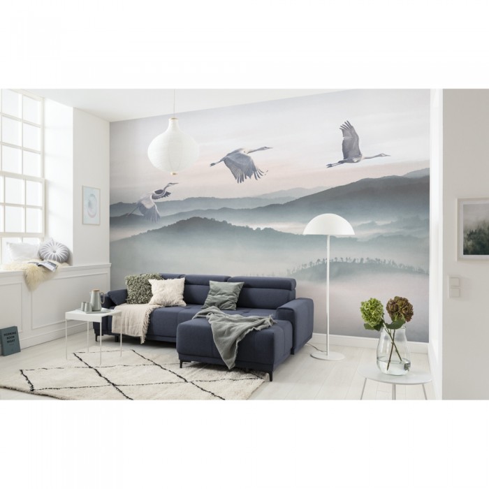 Φωτοταπετσαρία Τοίχου KOMAR "Mystic Cranes" σειρά "ΙΝΚ" 400x280cm INX8-083