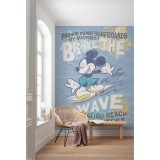 Φωτοταπετσαρία Τοίχου KOMAR "Mickey Brave the Wave" σειρά "INTO ADVENTURE" 200x280cm IADX4-014