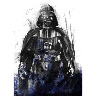 Φωτοταπετσαρία Τοίχου KOMAR "Star Wars Watercolor Vader" σειρά "INTO ADVENTURE" 200x280cm IADX4-017