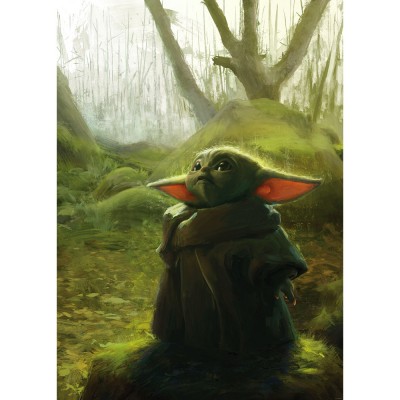 Φωτοταπετσαρία Τοίχου KOMAR "Mandalorian Grogu Acrylic" σειρά "INTO ADVENTURE" 200x280cm IADX4-018