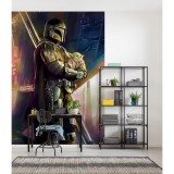 Φωτοταπετσαρία Τοίχου KOMAR "Mandalorian Savior" σειρά "INTO ADVENTURE" 200x280cm IADX4-019