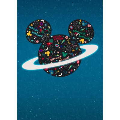 Φωτοταπετσαρία Τοίχου KOMAR "Planet Mickey" σειρά "INTO ADVENTURE" 200x280cm IADX4-026