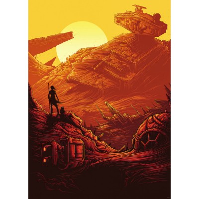 Φωτοταπετσαρία Τοίχου KOMAR "Star Wars Jakku Star Destroyer" σειρά "INTO ADVENTURE" 200x280cm IADX4-027